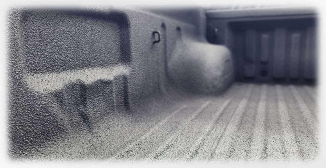 Acabado de máxima textura con Bedliner High Grip.