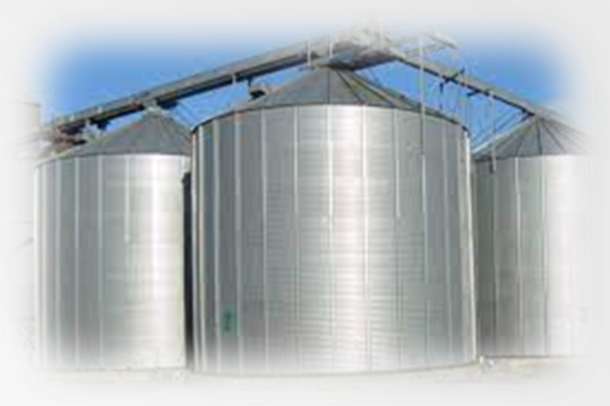 Silo agrícola recubierto con Tractor Extreme.